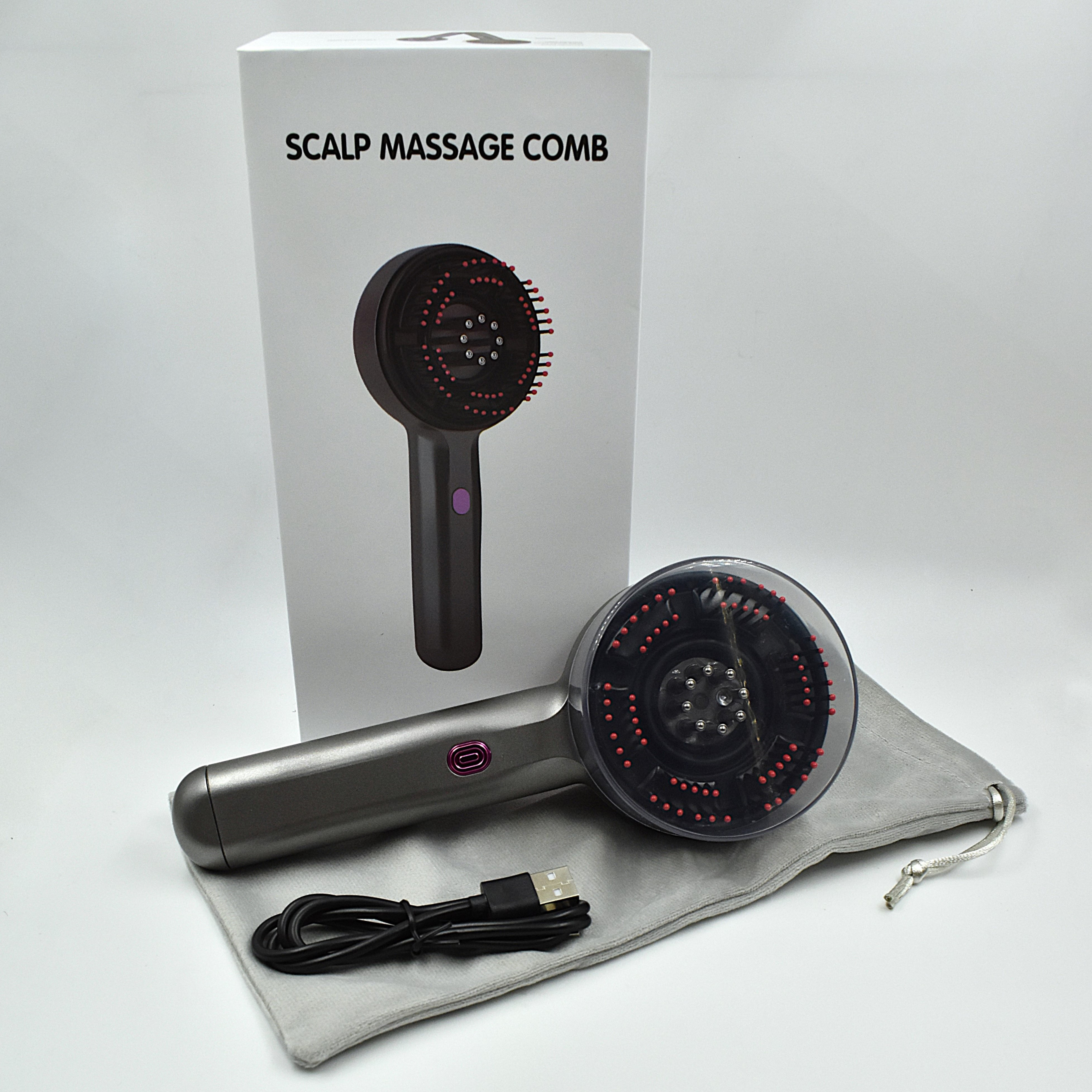 Masajeador Capilar Electrico Inalambrico